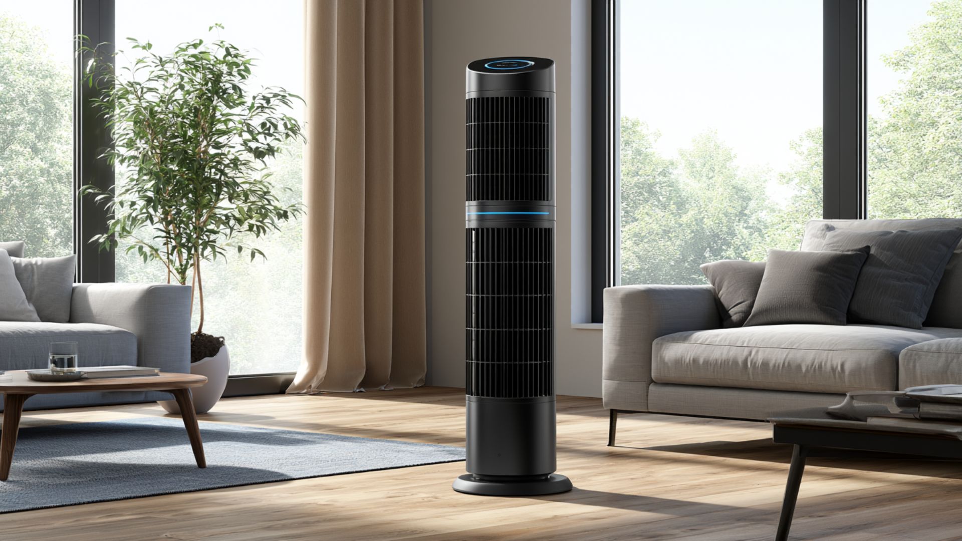 Midea Turmventilator mit Wasserkühlung Review: Leiser Luftkühler für warme Räume?