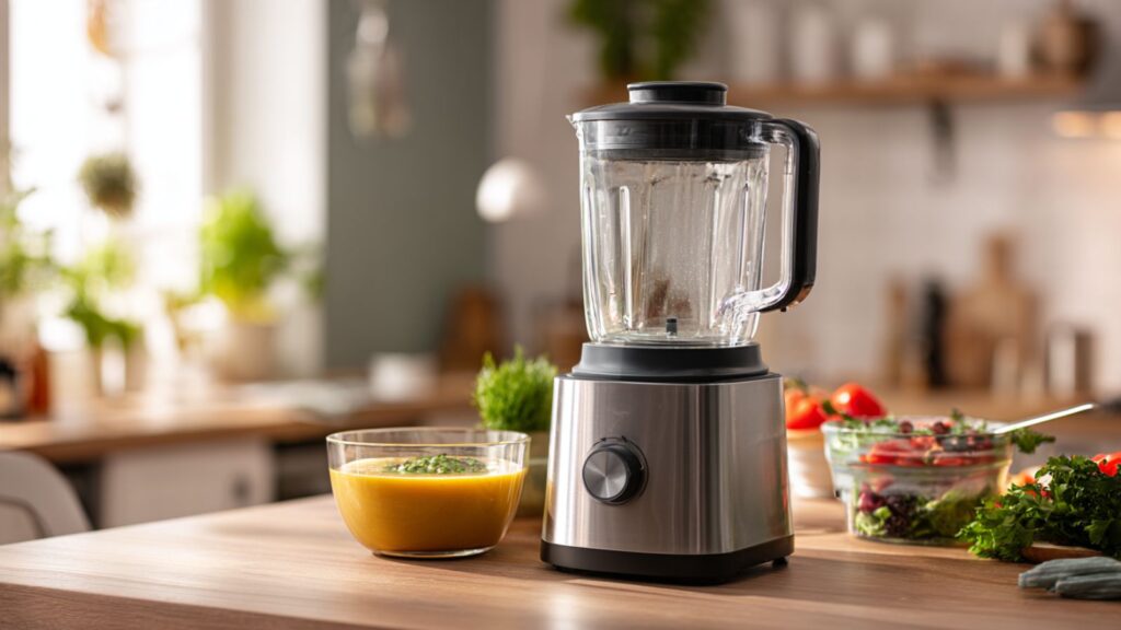 Tefal PerfectMix Cook BL83SD30 als Kochmixer auf moderner Küchentheke