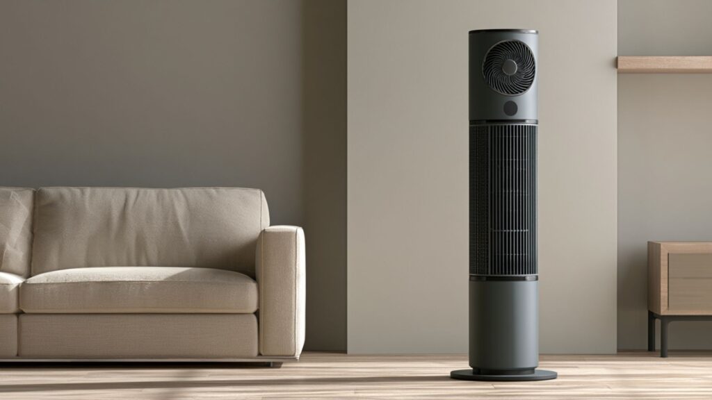 Amazon Basics Turmventilator Review 71 cm