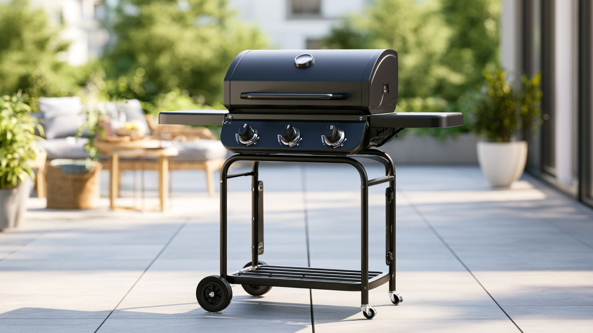 Onlyfire BBQ Gasgrill Grillwagen Review: kompakter 3-Brenner für Balkon und Terrasse